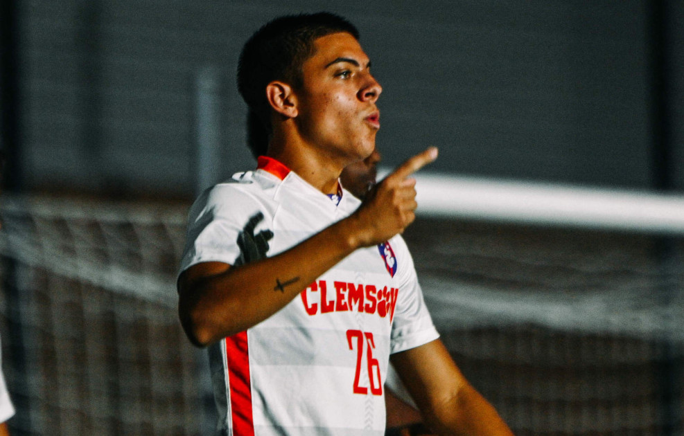 Garcia’s Hat Trick Pushes the Tigers Past the Blue Hose – Clemson Tigers Official Athletics Site