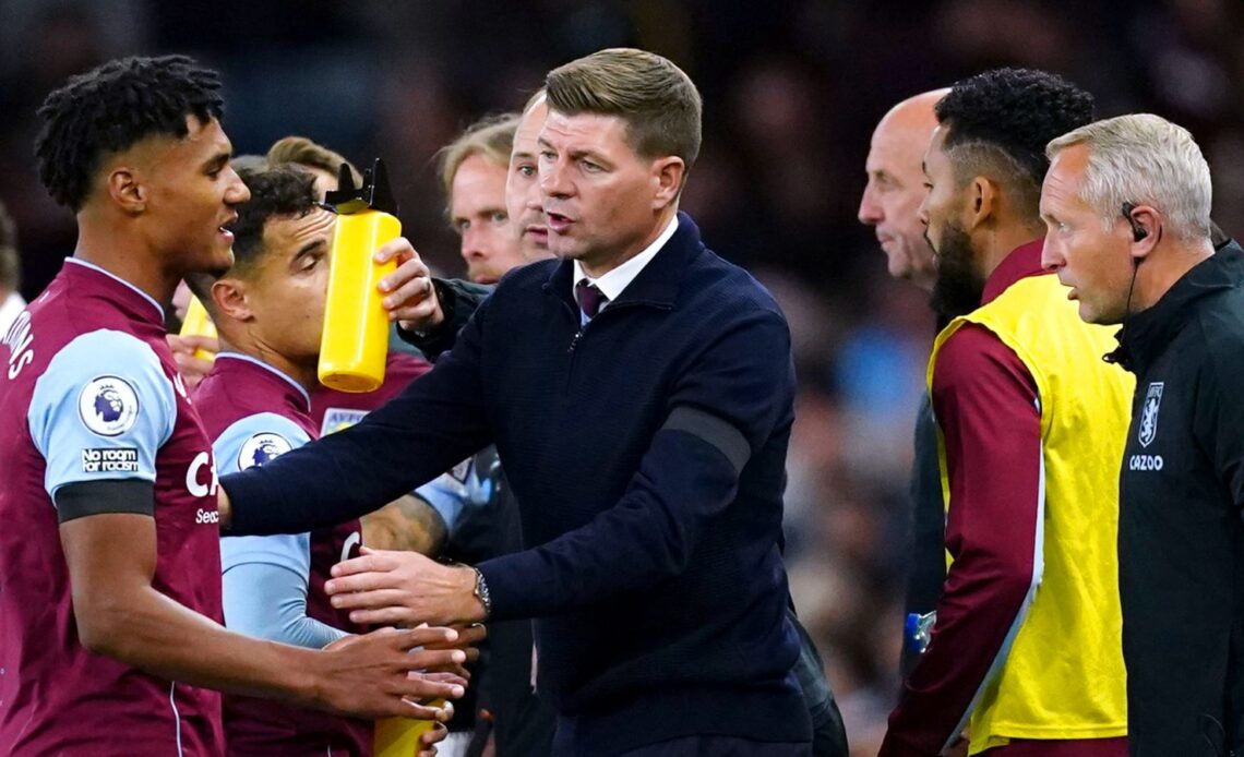Gerrard discusses Aston Villa