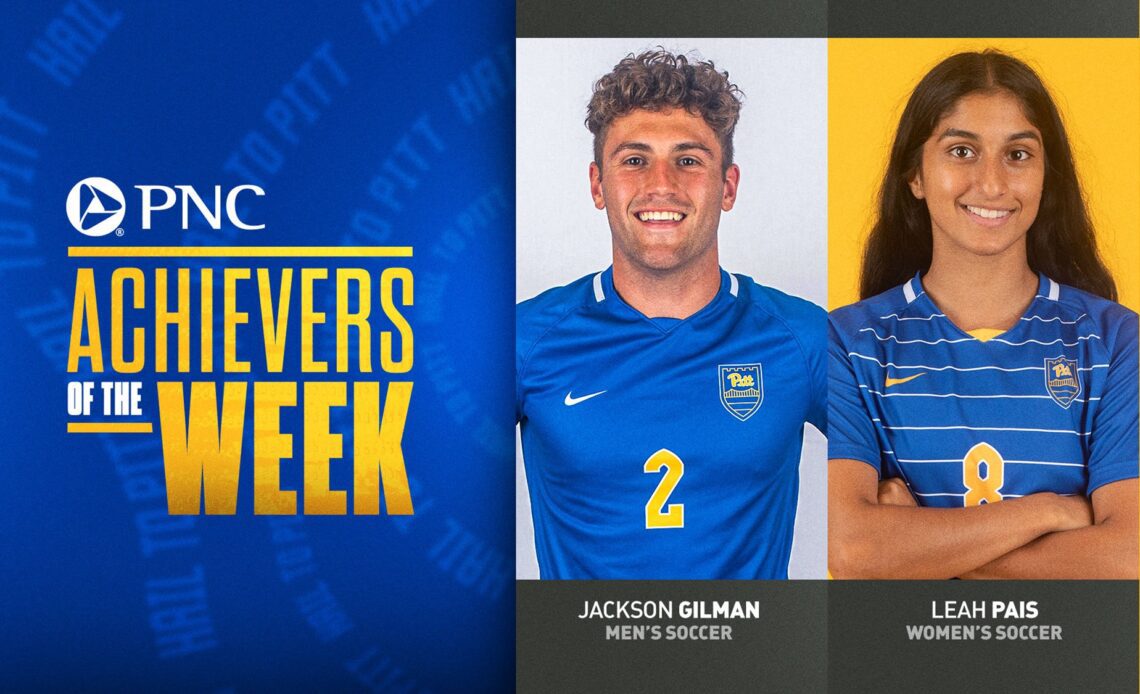Gilman, Pais Named PNC Achievers of the Week