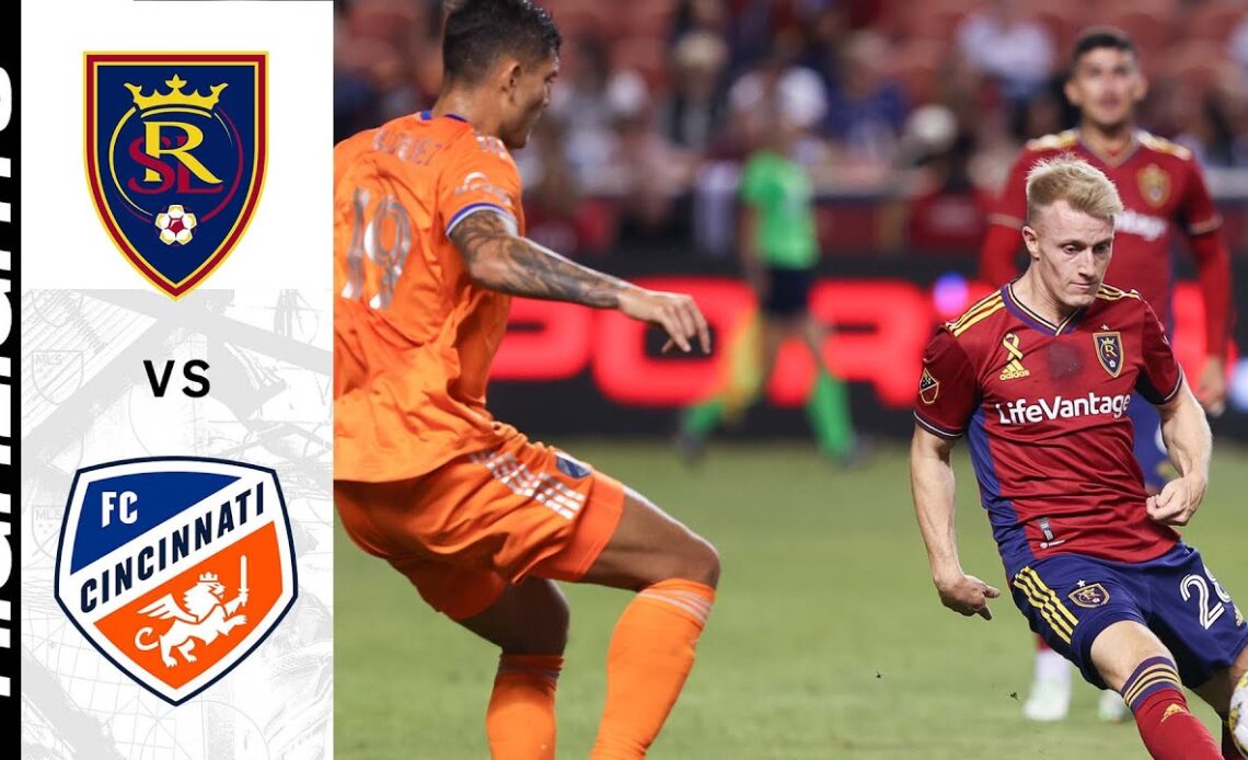 HIGHLIGHTS: Real Salt Lake vs. FC Cincinnati | September 17, 2022