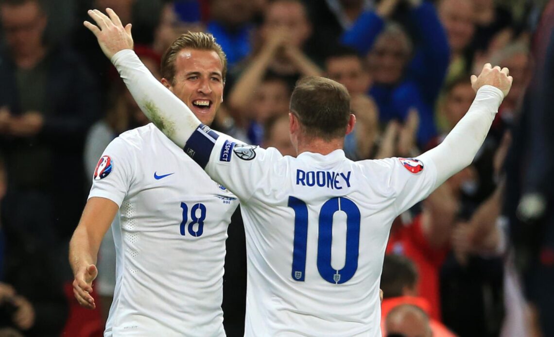 How Harry Kane's England record compares to Wayne Rooney's