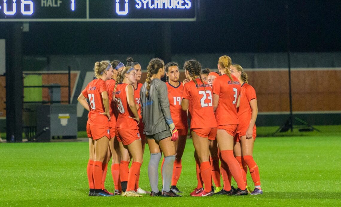 Illini Soccer Continues Homestand with Matches Against Missouri, Loyola