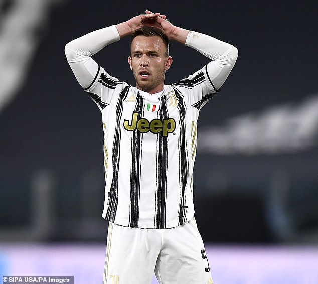 Arthur's reputation took a hit at Juventus with accusations he doesn't push the ball forward