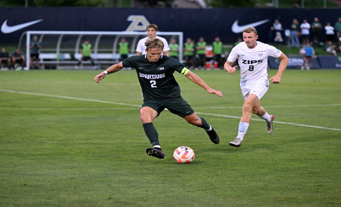 MSU Men's Soccer Ends Road Swing at Bowling Green