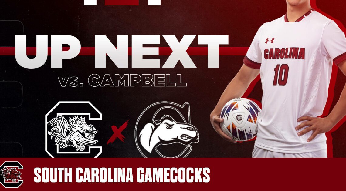 Men’s Soccer Returns Home to Host Campbell – University of South Carolina Athletics