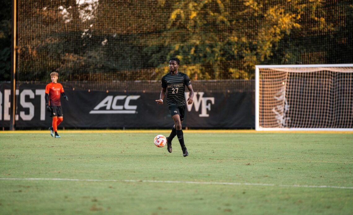 No. 2 Demon Deacons Set to Face Virginia Tech Friday Night