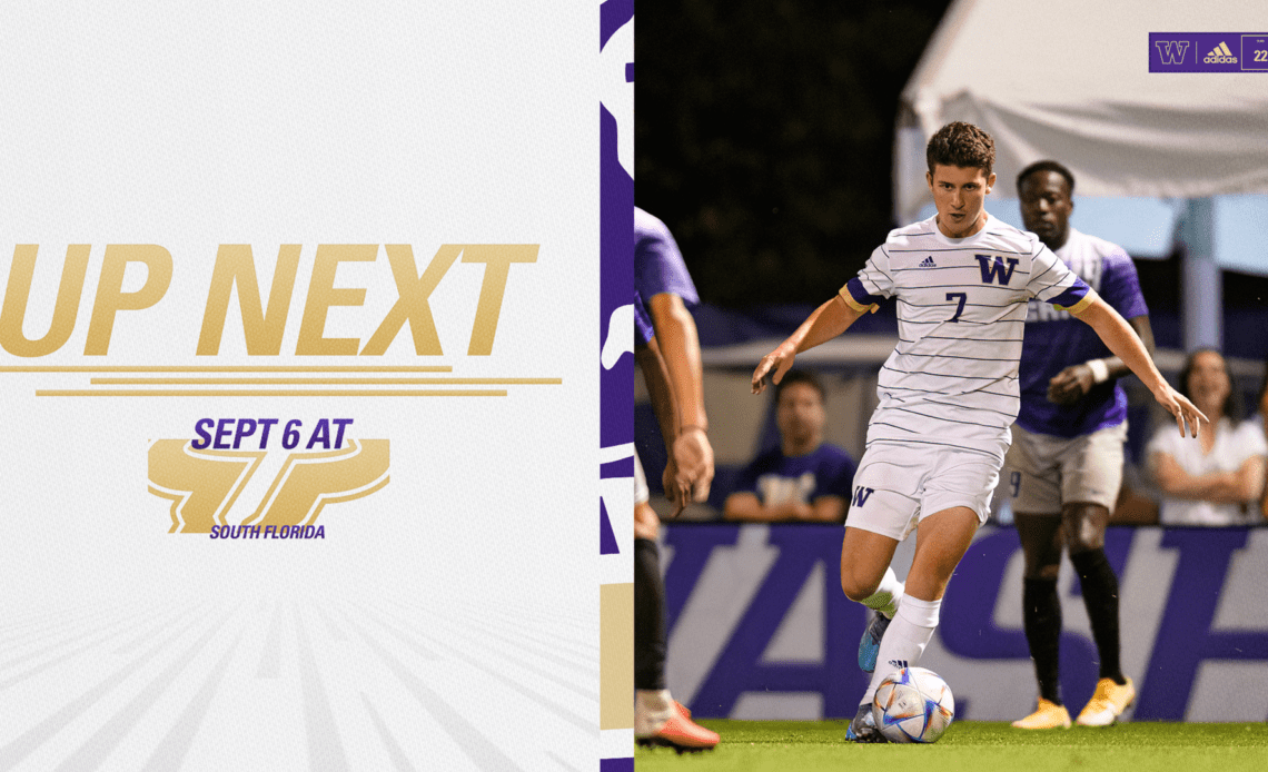 No. 8/2 Washington Hits The Road For First Away Match