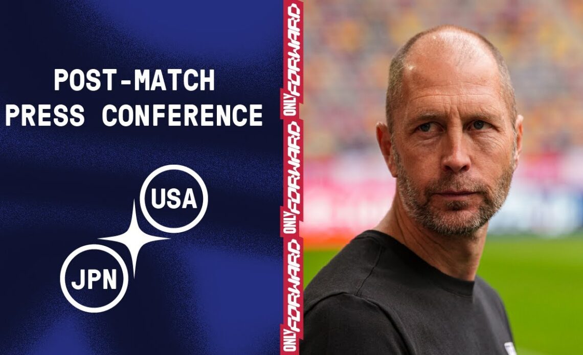 POST-MATCH PRESS CONFERENCE: Gregg Berhalter | USMNT vs. Japan | September 23, 2022
