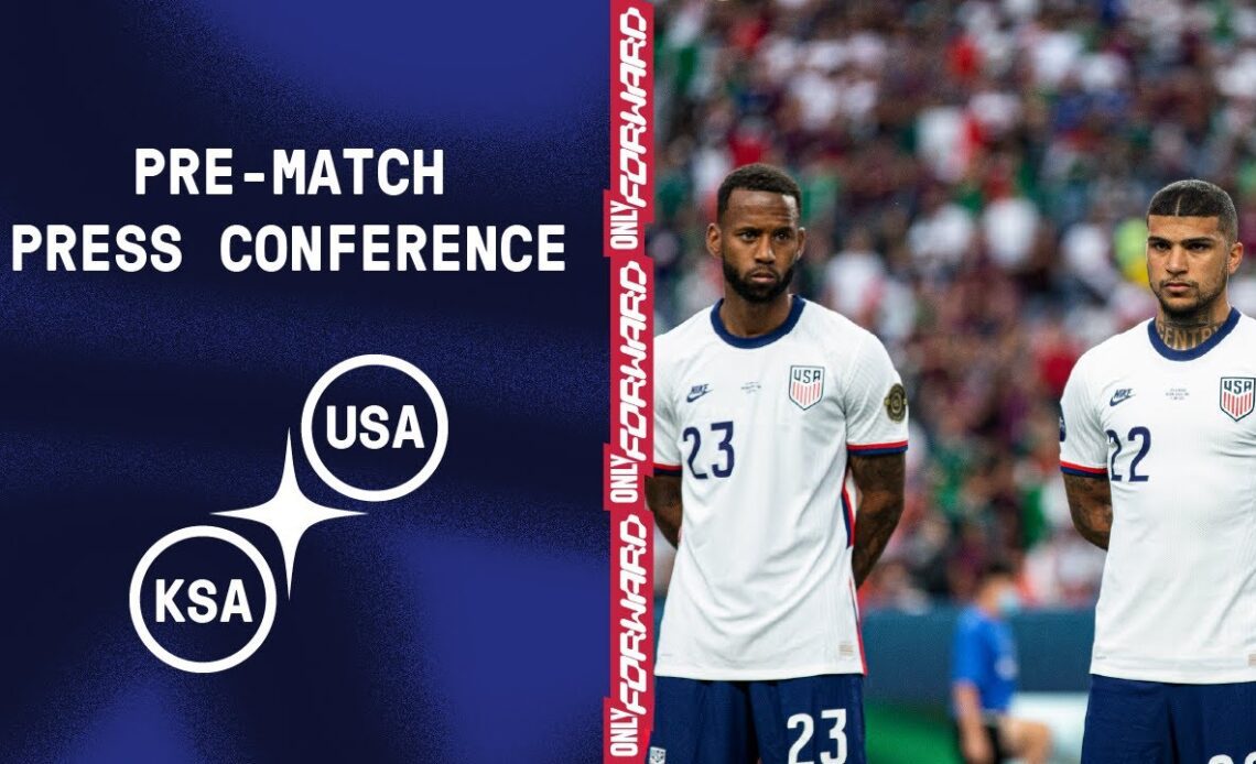 PRE-MATCH PRESS CONFERENCE: Kellyn Acosta & DeAndre Yedlin | USMNT vs. Saudi Arabia | Sept. 26, 2022