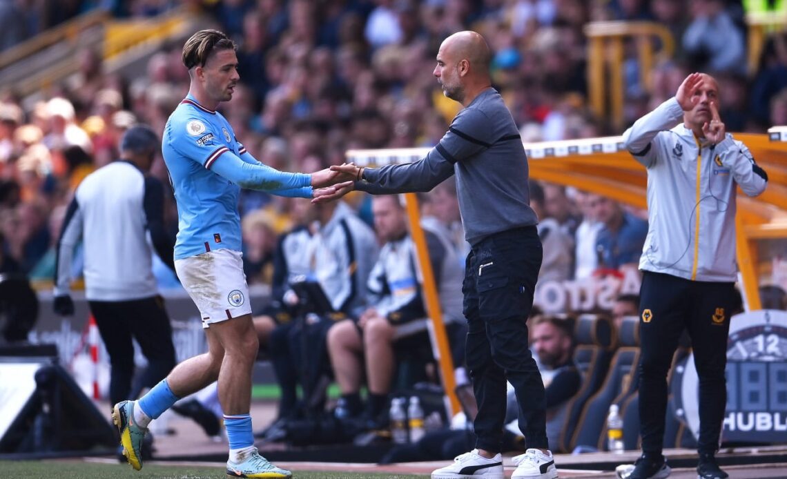 Pep Guardiola hails Jack Grealish's performance in Wolves win