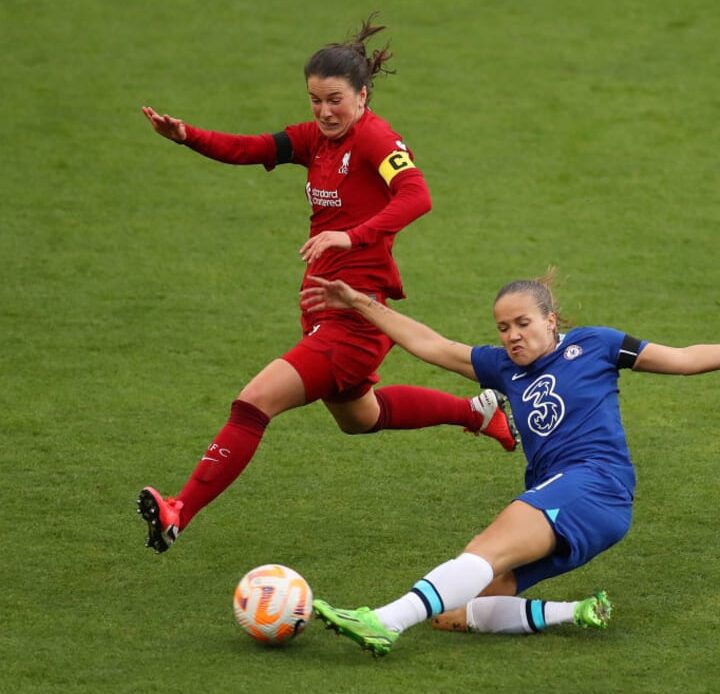 Niamh Fahey was strong against her former club