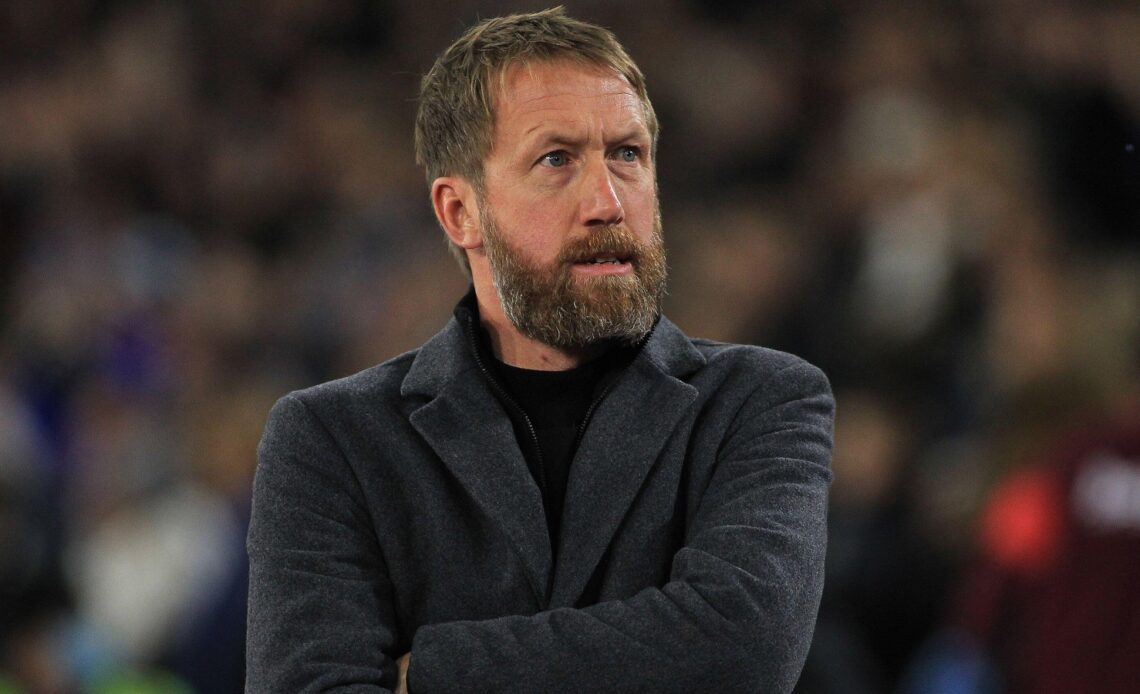 Graham Potter during a match