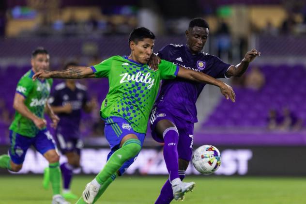 Seattle Sounders FC versus Orlando City SC