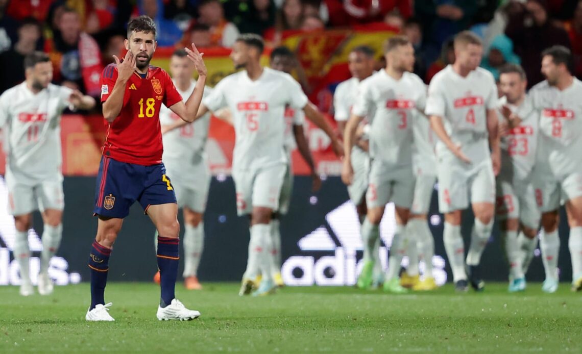 Spain stumble against Switzerland; Portugal thump Czech Republic