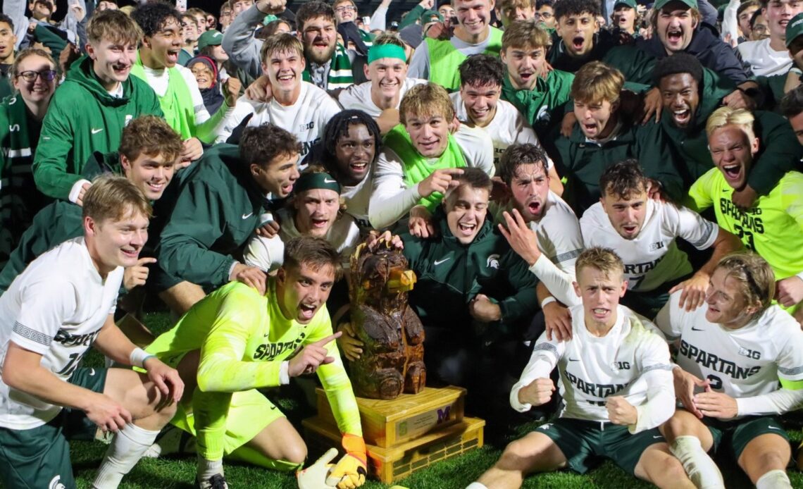 Spartans Win Big Bear Trophy With 2-0 Victory For MSU Over Michigan