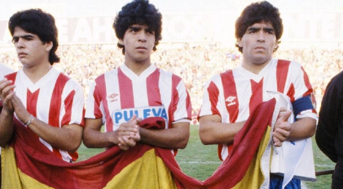 The story of the day all 3 Maradona brothers played for Granada