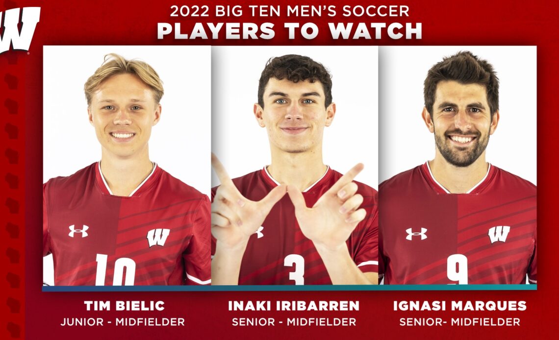 Three Badgers named Big Ten players to watch