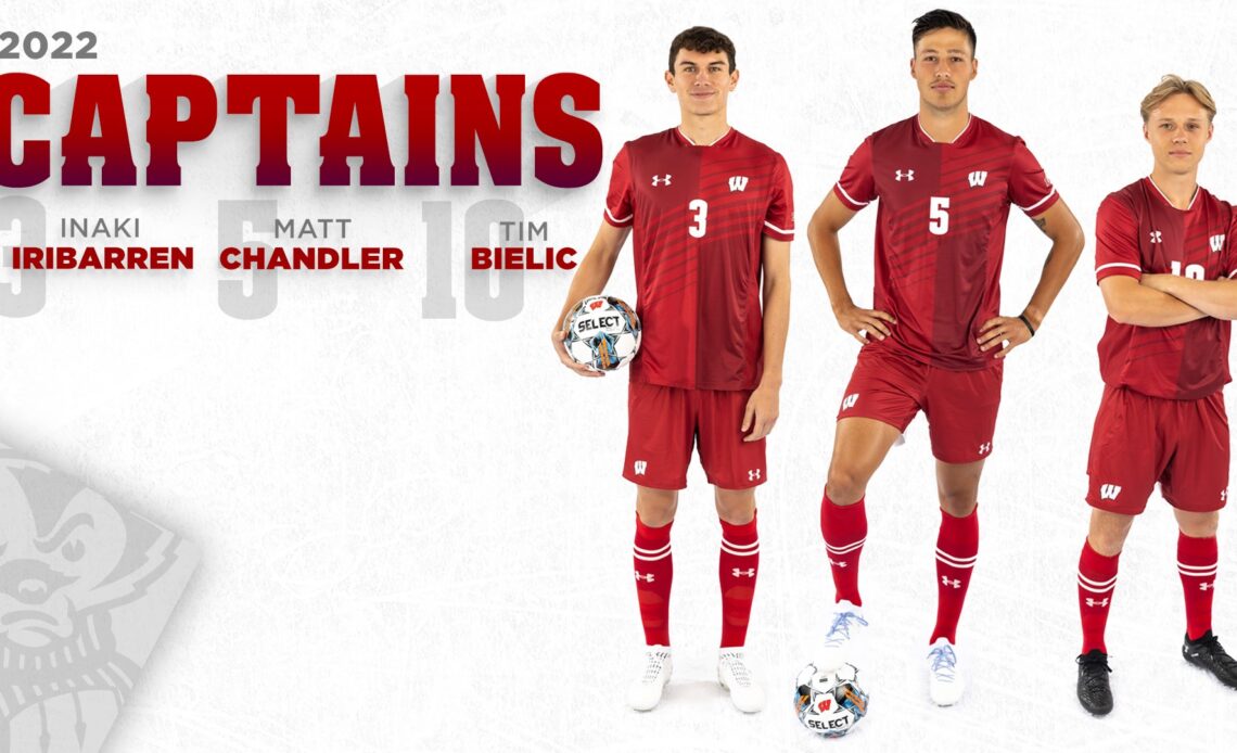 Three named Badger men’s soccer captains