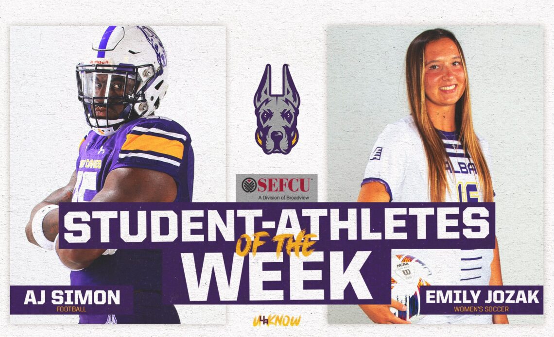 UAlbany Athletes of the Week - 2022-23