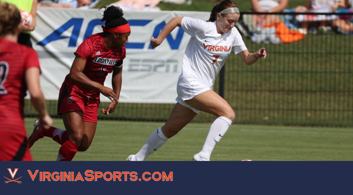 Virginia Women's Soccer | No. 2 Virginia Pulls Away From Louisville With Late Goals