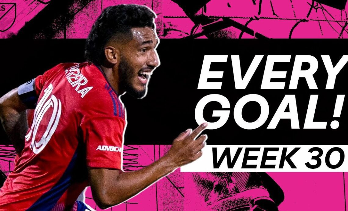 Watch Every Single Goal from Week 30 in MLS!