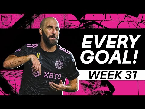 Watch Every Single Goal from Week 31 in MLS!