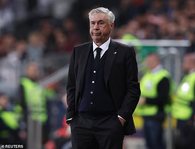 Carlo Ancelotti remained coy when asked whether his side will go back in for Mbappe