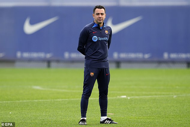Pjanic has argued that manager Xavi (pictured) wanted him to stay at the club before he left