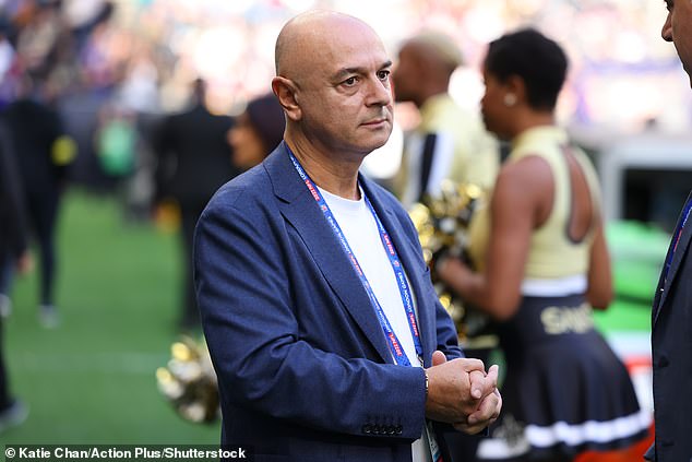 Conte's contract at White Hart Lane expires next year, which will worry chairman Daniel Levy