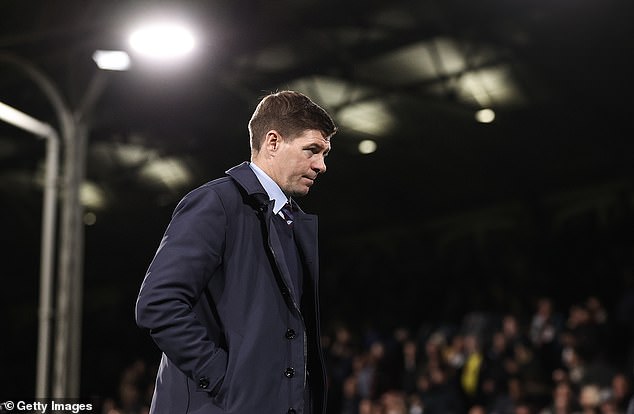 Gerrard was sacked on Thursday night after a 3-0 defeat against Fulham at Craven Cottage