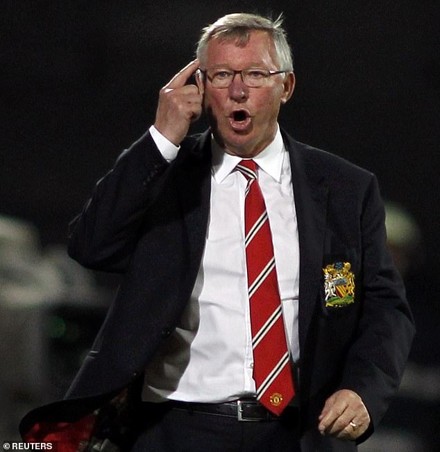 His accidental faux pas risked the ire of the legendary, irascible manager Sir Alex Ferguson