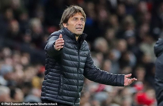 The news comes as a blow to Tottenham manager Conte (above), who has missed his creativity