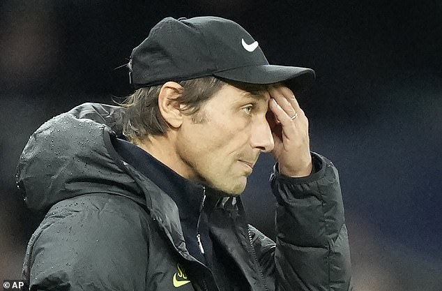 There are question marks over Conte's long-term future as the north London club's head coach