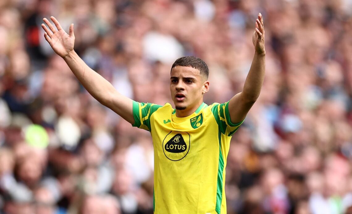 Manchester United are reportedly targeting Norwich City right-back Max Aarons