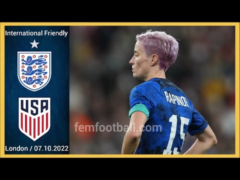 [2-1] | 07.10.2022 | England vs USA | Lionesses vs USWNT | Women Football International Friendly