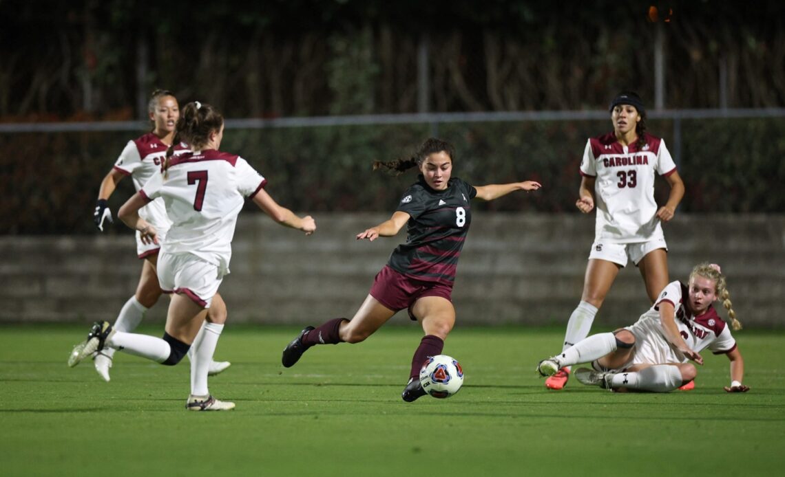 Aggies and Gamecocks Grind out 1-1 Draw - Texas A&M Athletics