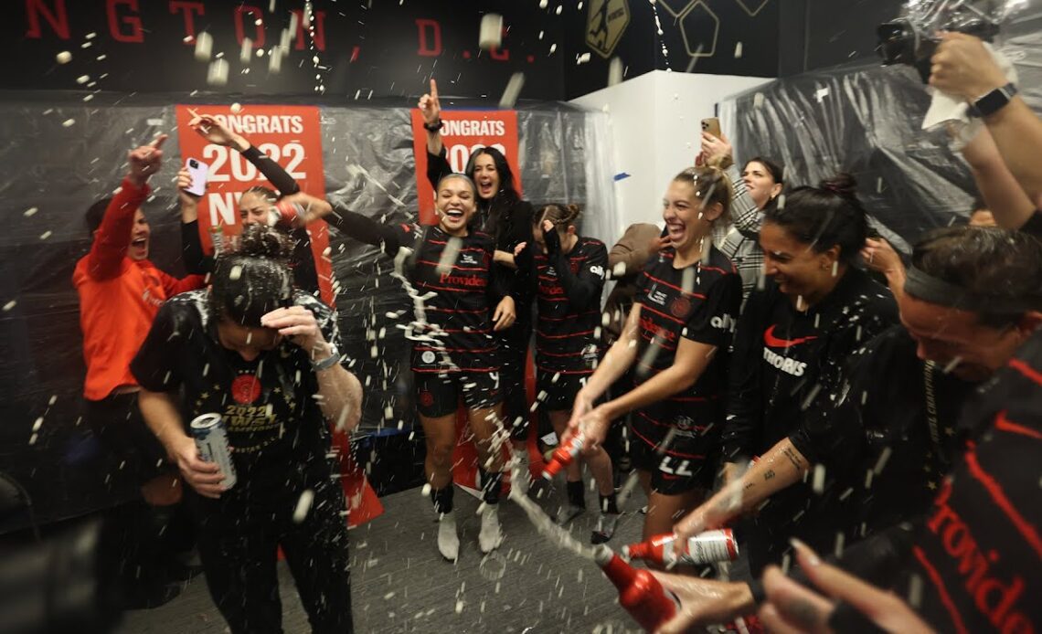 All Access | Thorns sing "We Are the Champions" in locker rom