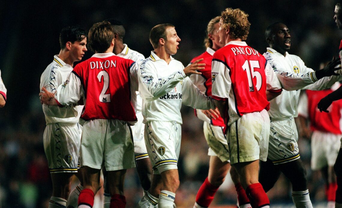 Arsenal & Leeds used to kick f*ck out of each other and even Wenger loved it