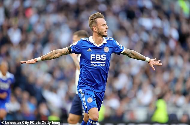 James Maddison has been Leicester CIty's talisman this season with five goals in seven games