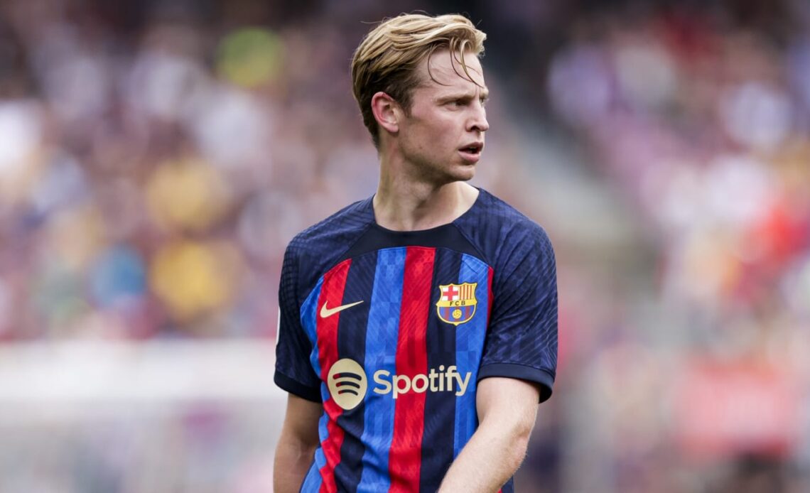 Frenkie de Jong left out of Barcelona squad to face Inter