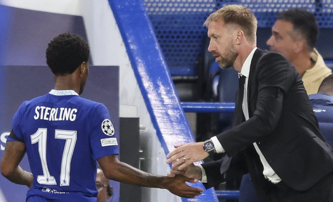 Graham Potter dismisses concerns over Raheem Sterling's goal struggles