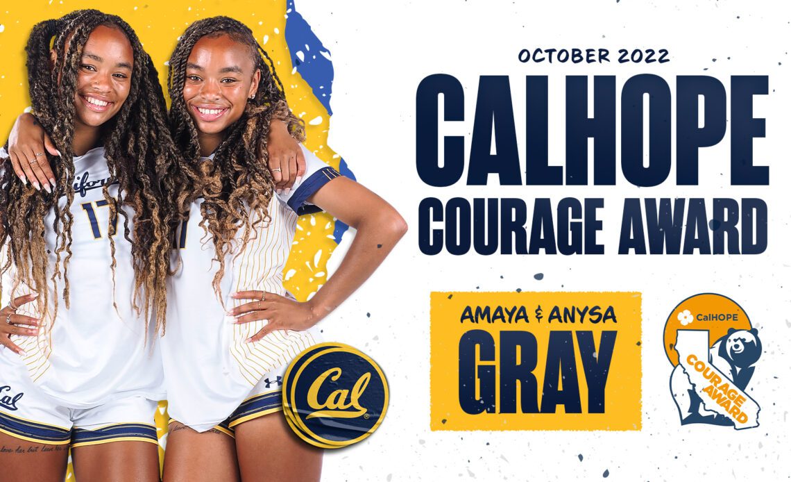 Gray Twins Named October CalHOPE Courage Award Honorees
