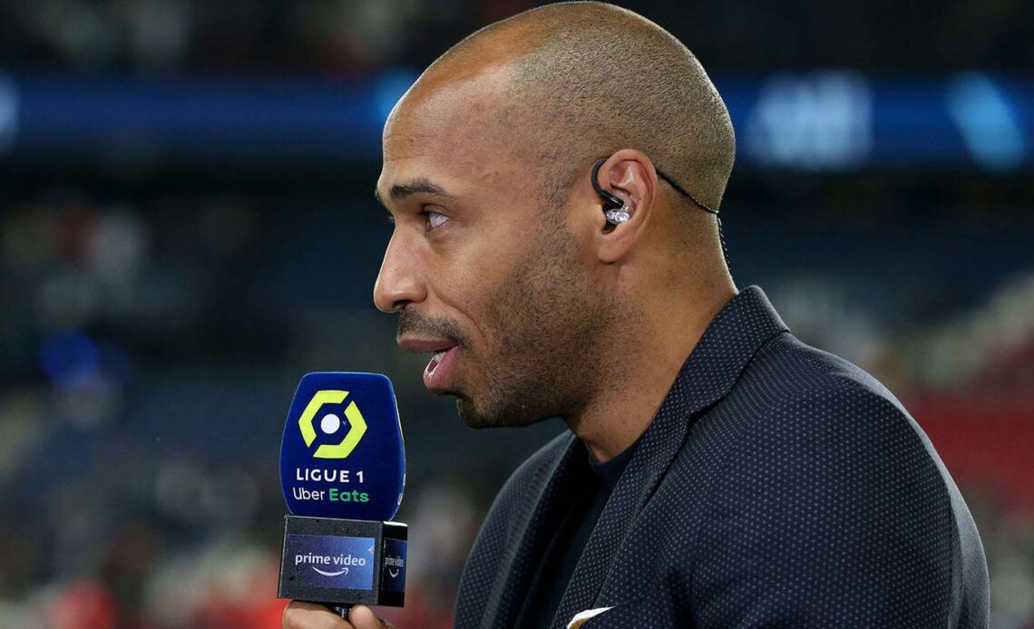 Thierry Henry, pundit for Amazon Prime