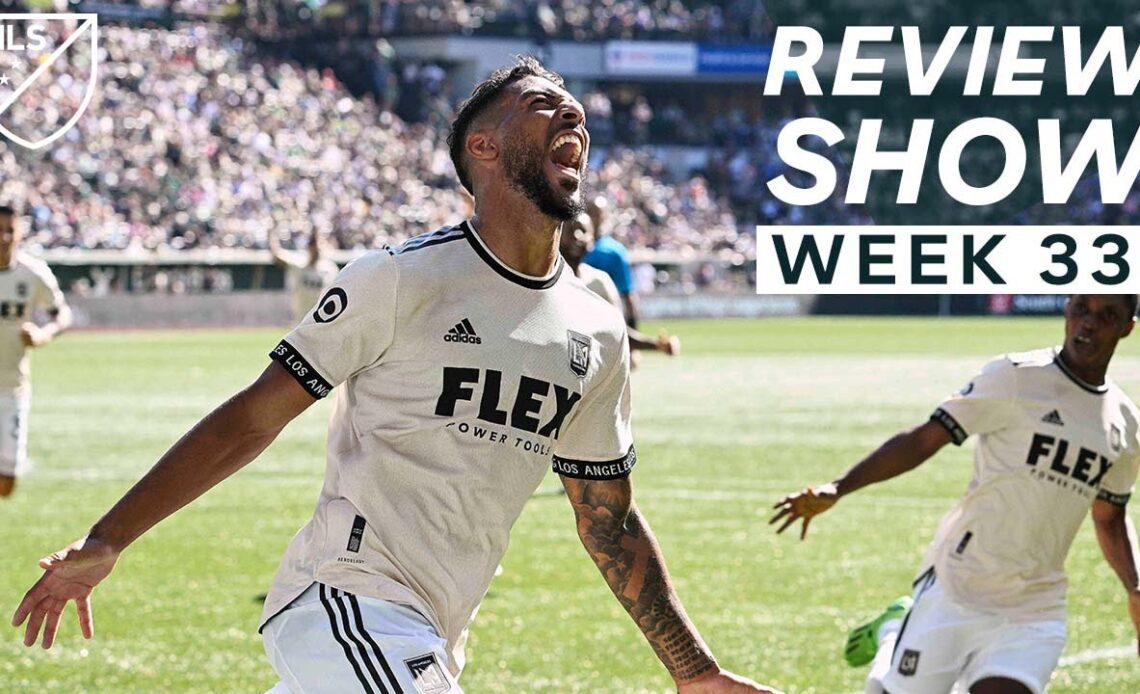 LAFC: Supporters' Shield Winners & One Final Push Towards the Playoffs | MLS Review Show