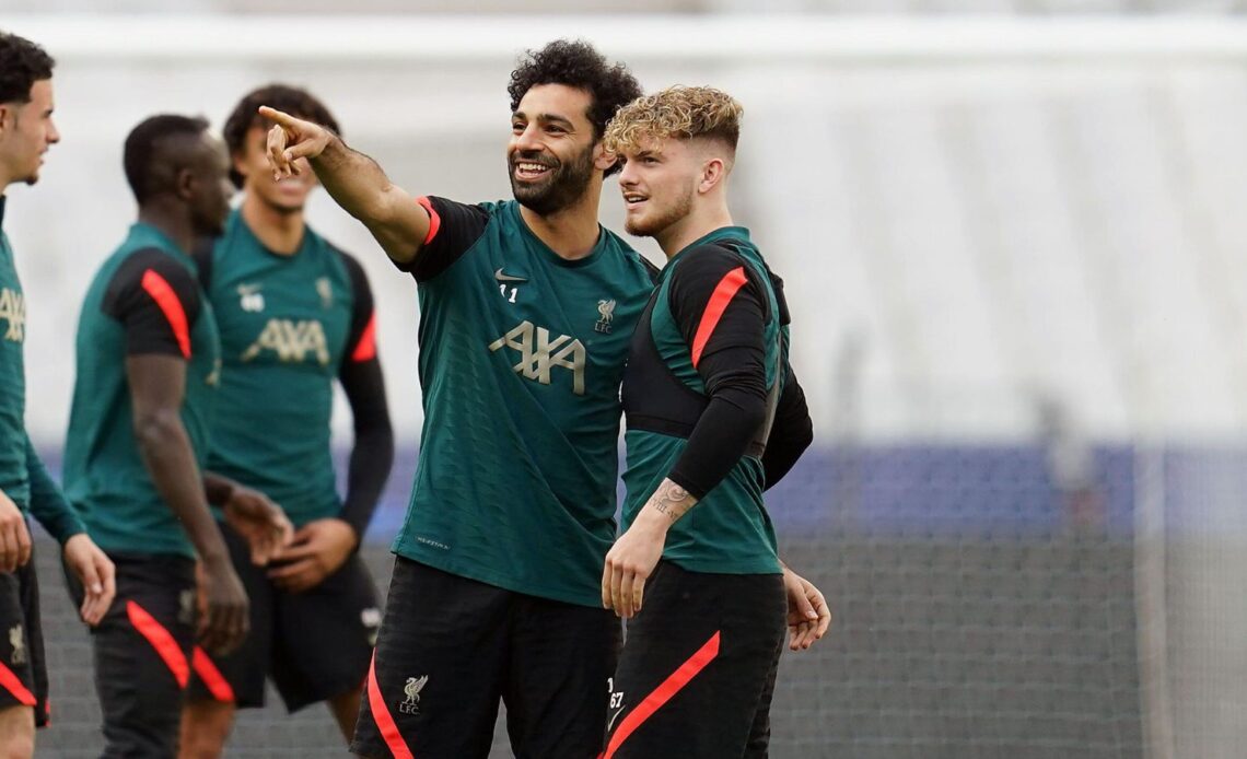 Liverpool stars Salah and Elliott