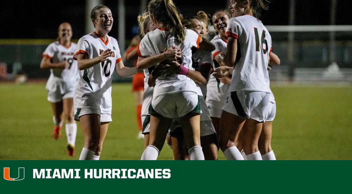 Miami Set to Face Wake Forest Sunday – University of Miami Athletics