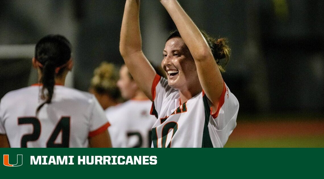 Miami-Virginia Tech Soccer – University of Miami Athletics