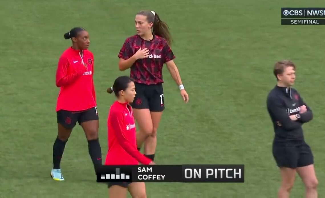 Mic'd Up with Sam Coffey ahead of the NWSL Semifinal