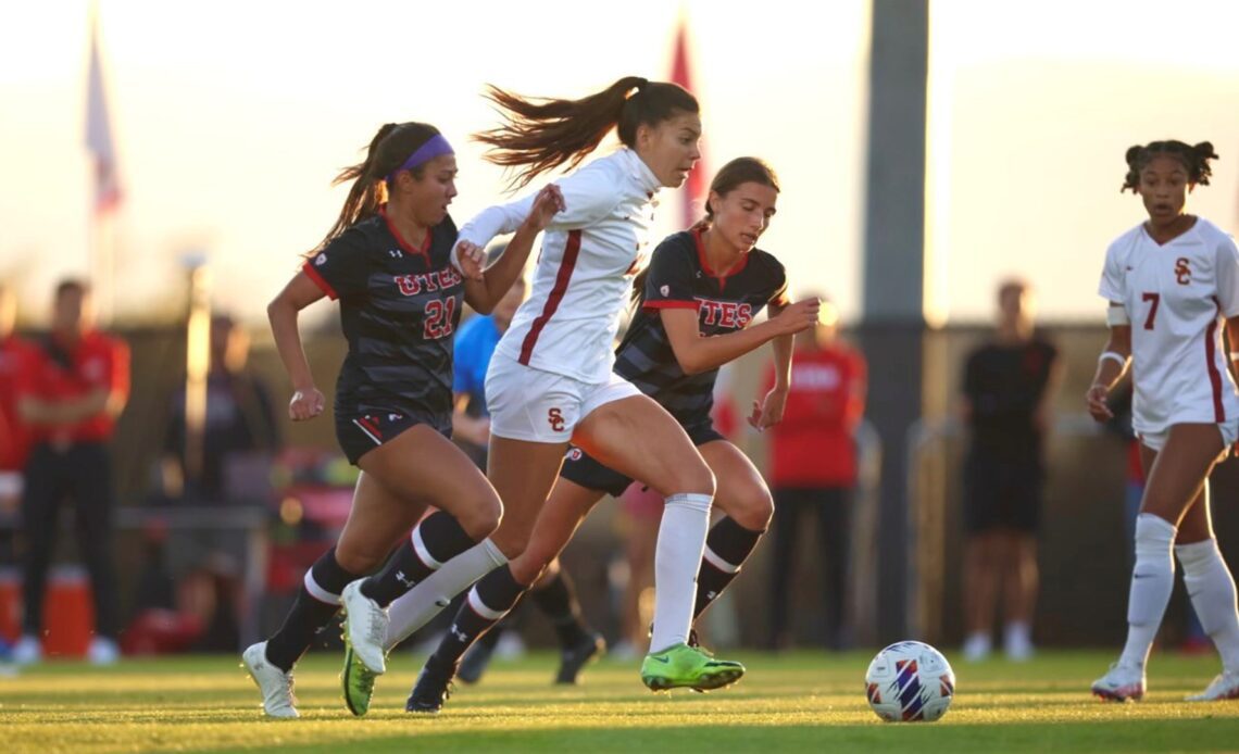 No. 15 USC Women's Soccer Plays to Scoreless Draw at Utah