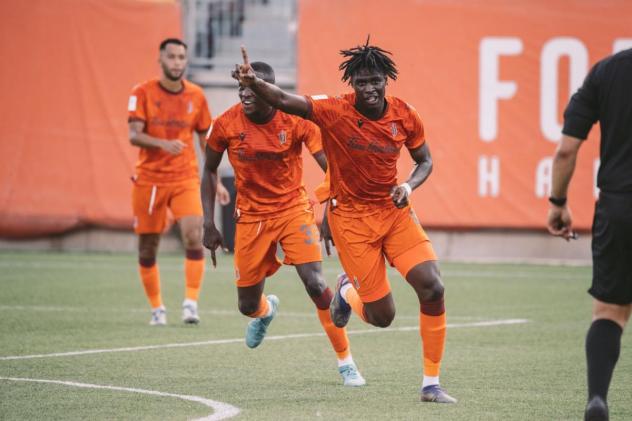 Woobens Pacius of Forge FC